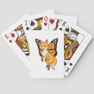 Fox with Wing Playing Cards