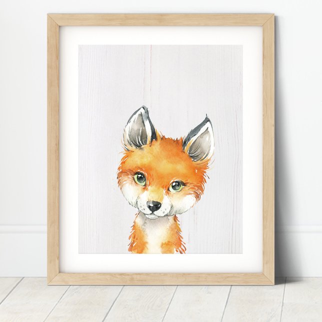 Fox Woodland Nursery Art Print (Creator Uploaded)