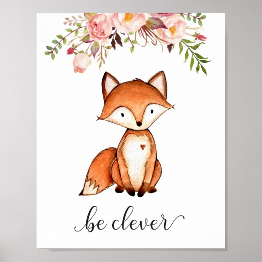 baby girl fox nursery