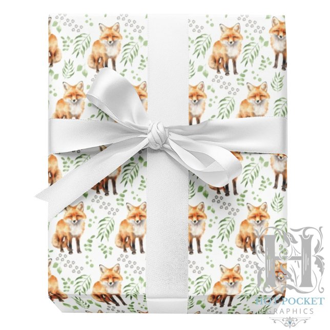 Fox Wrapping Paper (Creator Uploaded)