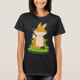 Fox Yoga Meditation Gymnastics T-Shirt