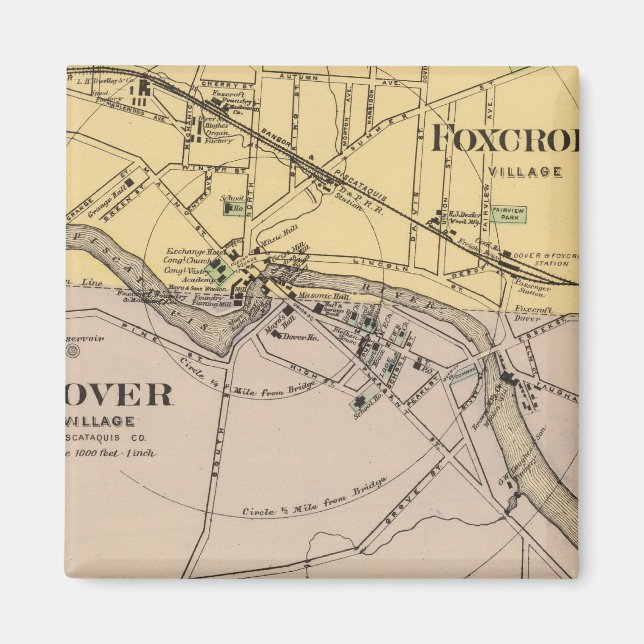 Foxcroft, Dover Magnet (Front)