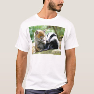 Foxcub & Badger Cute! T-Shirt
