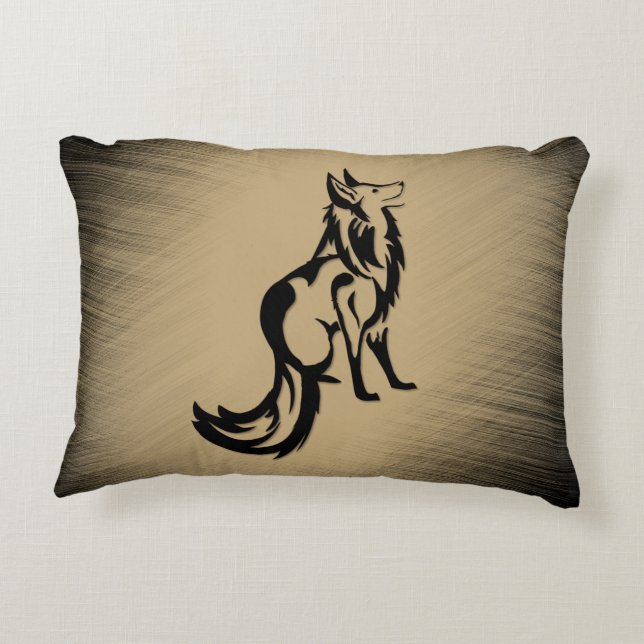 Foxed Decorative Cushion (Back)