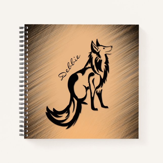 Foxed Personal Notebook (Front)