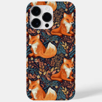 Foxes and Leafs Pattern