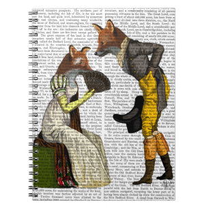 Foxes Courting Notebook
