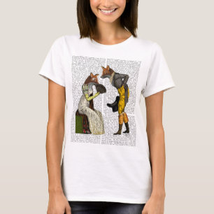 Foxes Courting T-Shirt