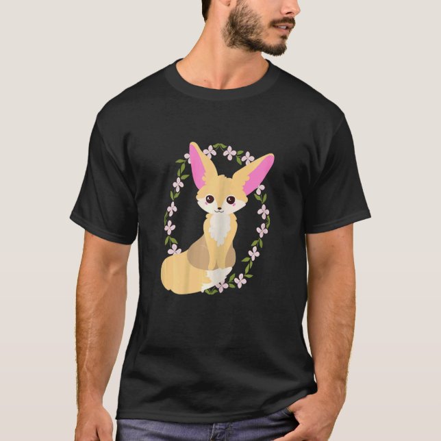 Foxes Fennec Fox T-Shirt (Front)