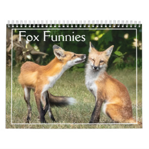  Foxes Funnies Calendar