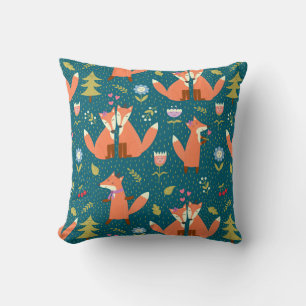 Foxes in Love Cushion
