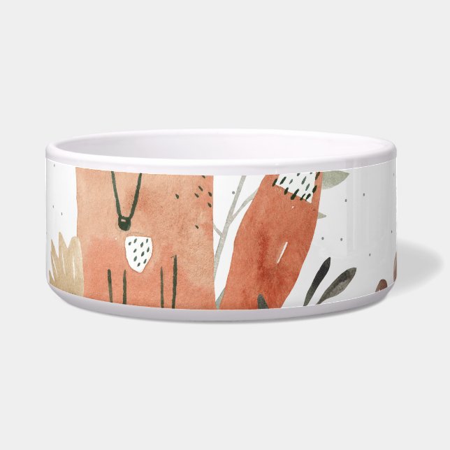 Foxes in Meadows: Watercolor Seamless (Front)