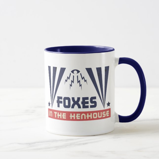 Foxes in the Henhouse Mug (Right)