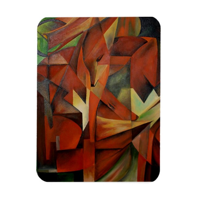 Foxes Magnet (Vertical)