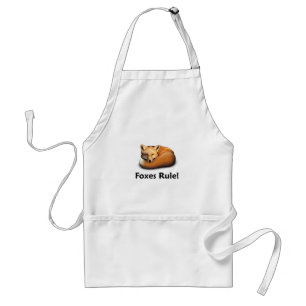 Foxes Rule! Standard Apron