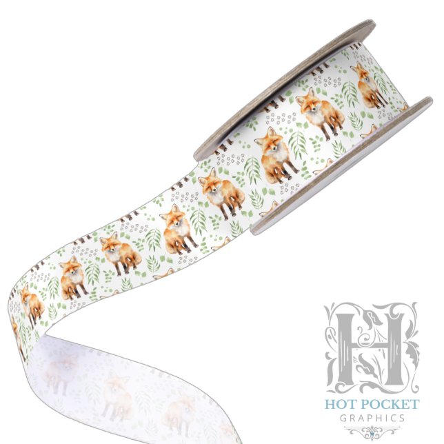 Foxes Satin Ribbon (Creator Uploaded)
