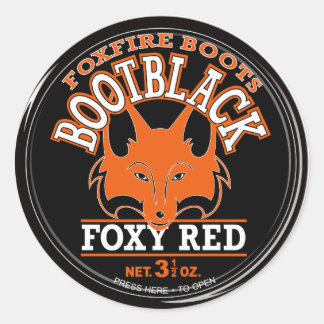Foxfire Decal Classic Round Sticker