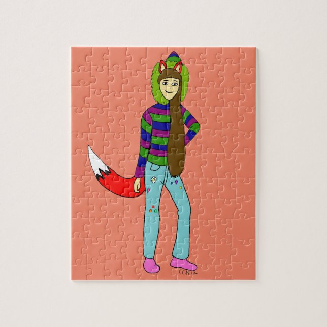 foxgirl jigsaw puzzle (Vertical)