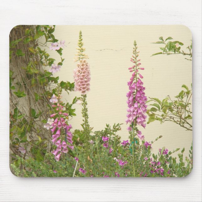 Foxglove Cottage Garden Mousepad (Front)