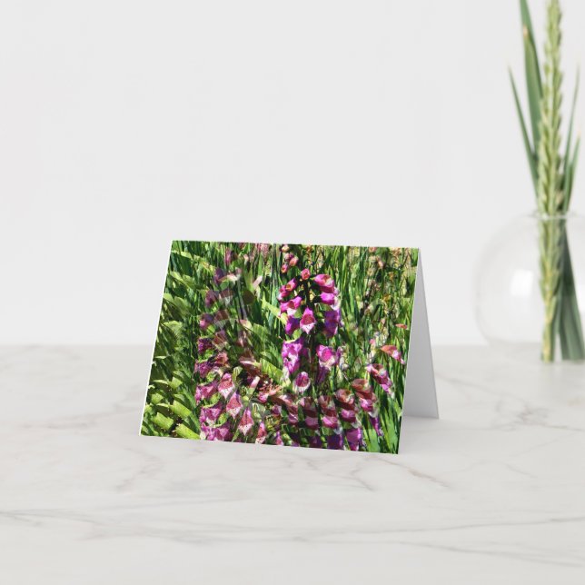Foxglove Love...... Card (Front)