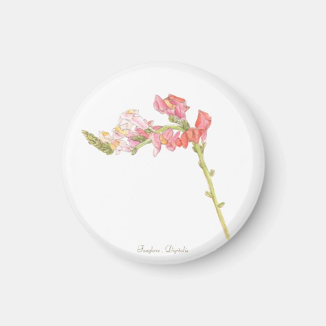 Foxglove Magnet (Front)