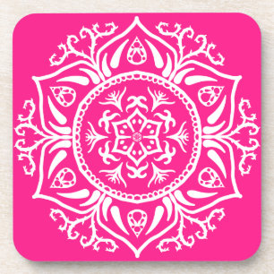 Foxglove Mandala Coaster