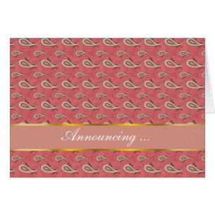 Foxglove Petal Paisley Pattern