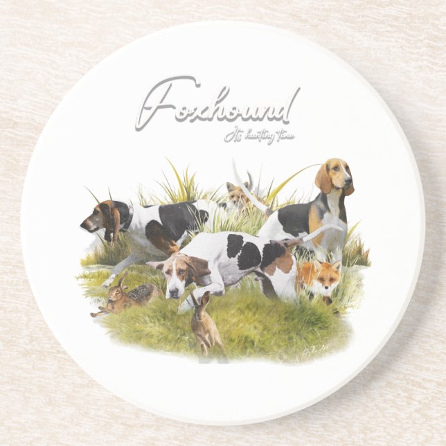 Foxhound  coaster (Front)
