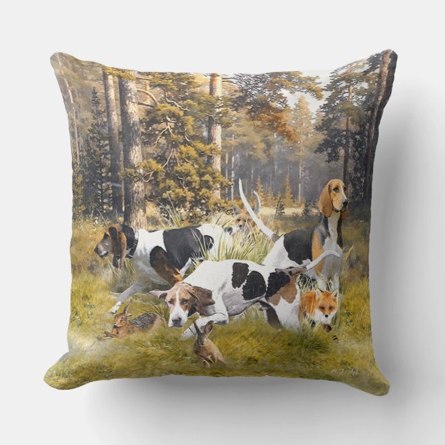 Foxhound  cushion (Front)