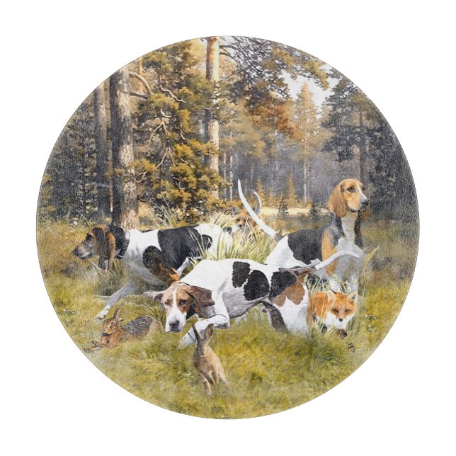 Foxhound  cutting board (Front)