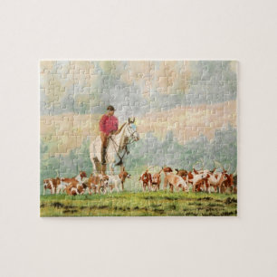 Foxhunt Jigsaw Puzzle