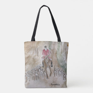 Foxhunting Tote Bag