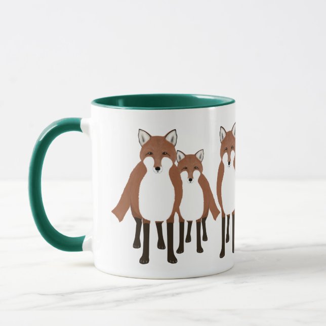 Foxies Mug (Left)