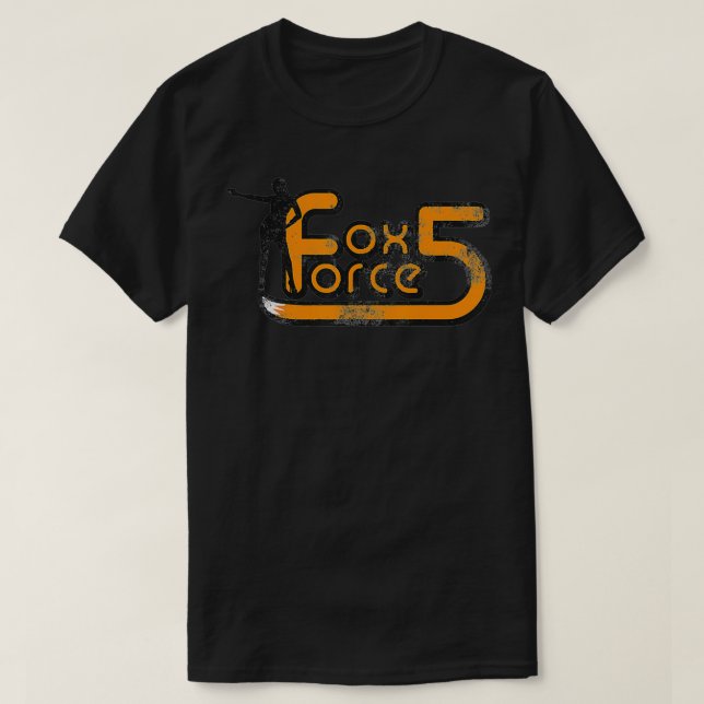 FOXS FORCE FIVE  T-Shirt (Design Front)