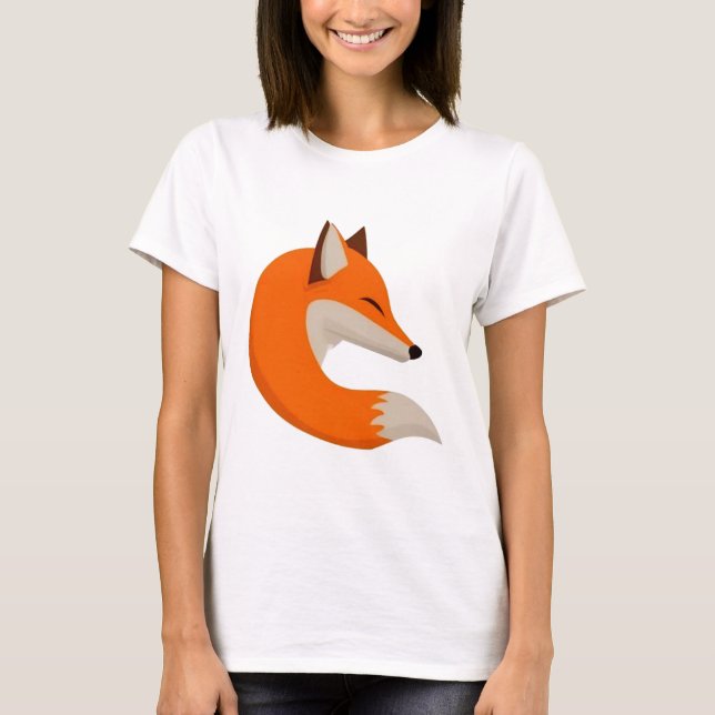 Fox's head art T-Shirt (Front)