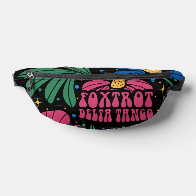 Foxtrot Delta Tango Flower Boho Bum Bags (Lay Down)