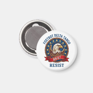 Foxtrot Delta Tango Resist Magnet
