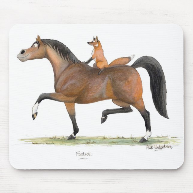 'Foxtrot' Mousepad (Front)