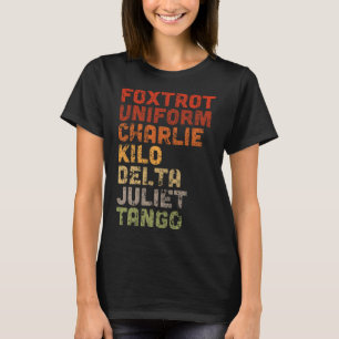 Foxtrot Uniform Djt T-Shirt