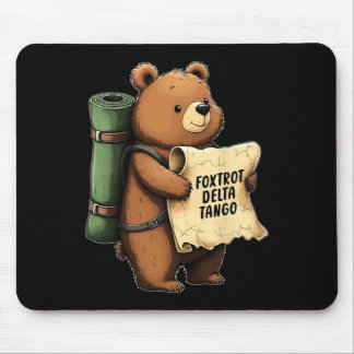 Foxtrots Deltas Tangos National Parks Resist Bear Mouse Pad