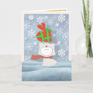 Foxy and Cottontail Wrapped Card