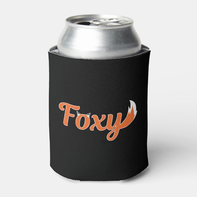 Foxy Can Cooler (Can Front)
