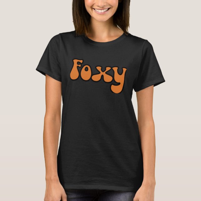 Foxy Cute Fox Women's Foxy  2 T-Shirt (Front)