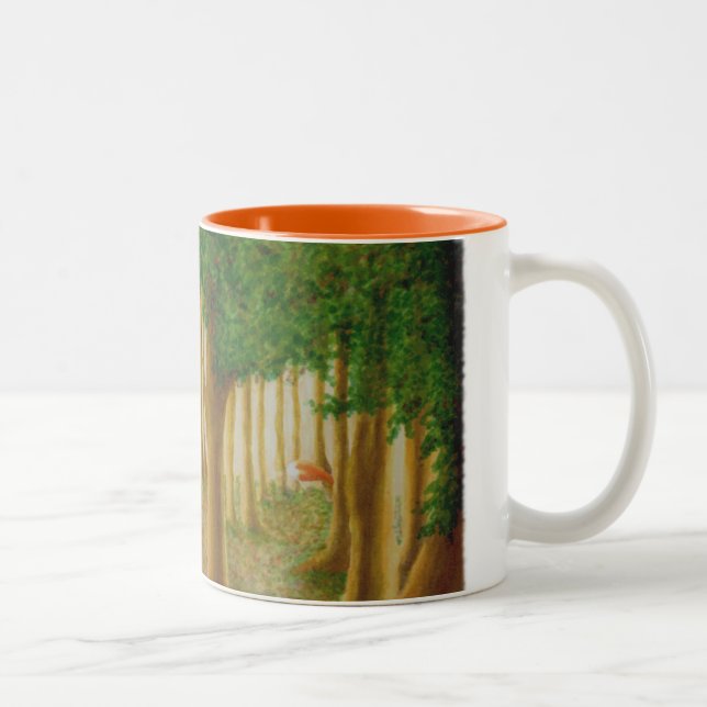 Foxy Forest Mug (Right)