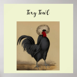 Foxy Fowl Poster