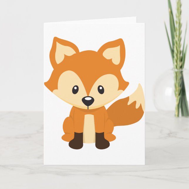 Foxy fox card (Front)