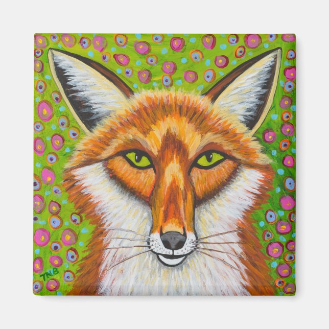 Foxy Fox Magnet (Front)