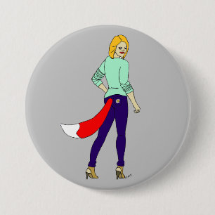 foxy girl button