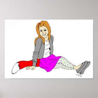 foxy girl poster