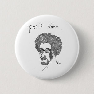 Foxy John 6 Cm Round Badge